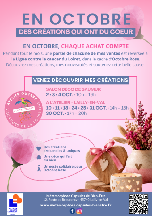 Métamorphose Capsules de Bien-être Lailly en val oct rose 26