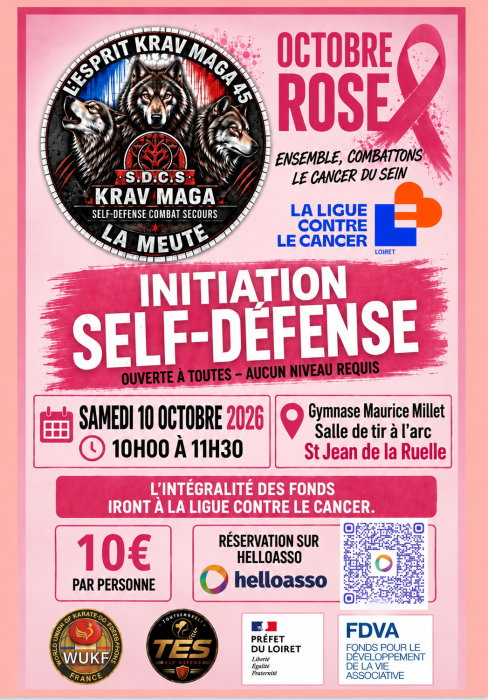 Krav Maga 2026 à St Jean de Braye 