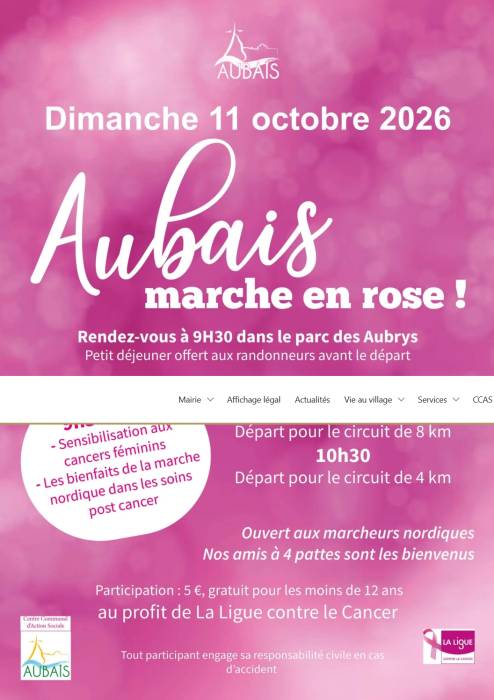 Marche aubais 