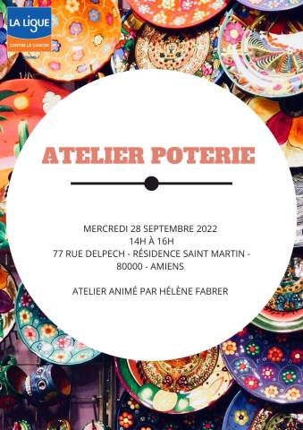 Atelier poterie