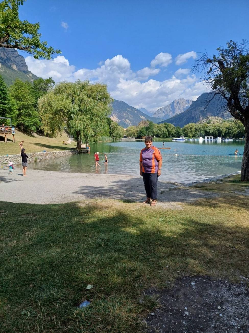 plage lac la roche de rame
