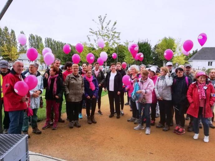 Randonnée octobre rose Bléré