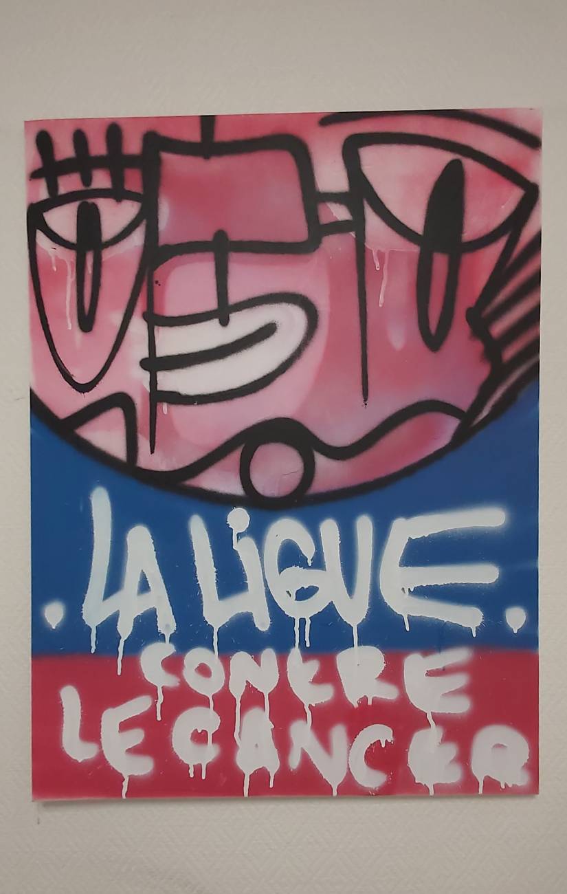Peinture offert à la Ligue Peinture