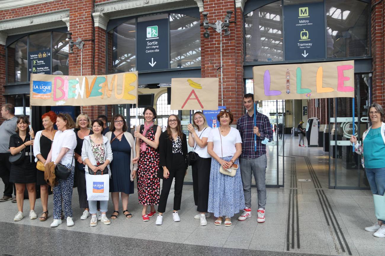 Accueil de l'Assemblée Générale Nationale à la Gare de Lille Accueil de l'Assemblée Générale Nationale à la Gare de Lille