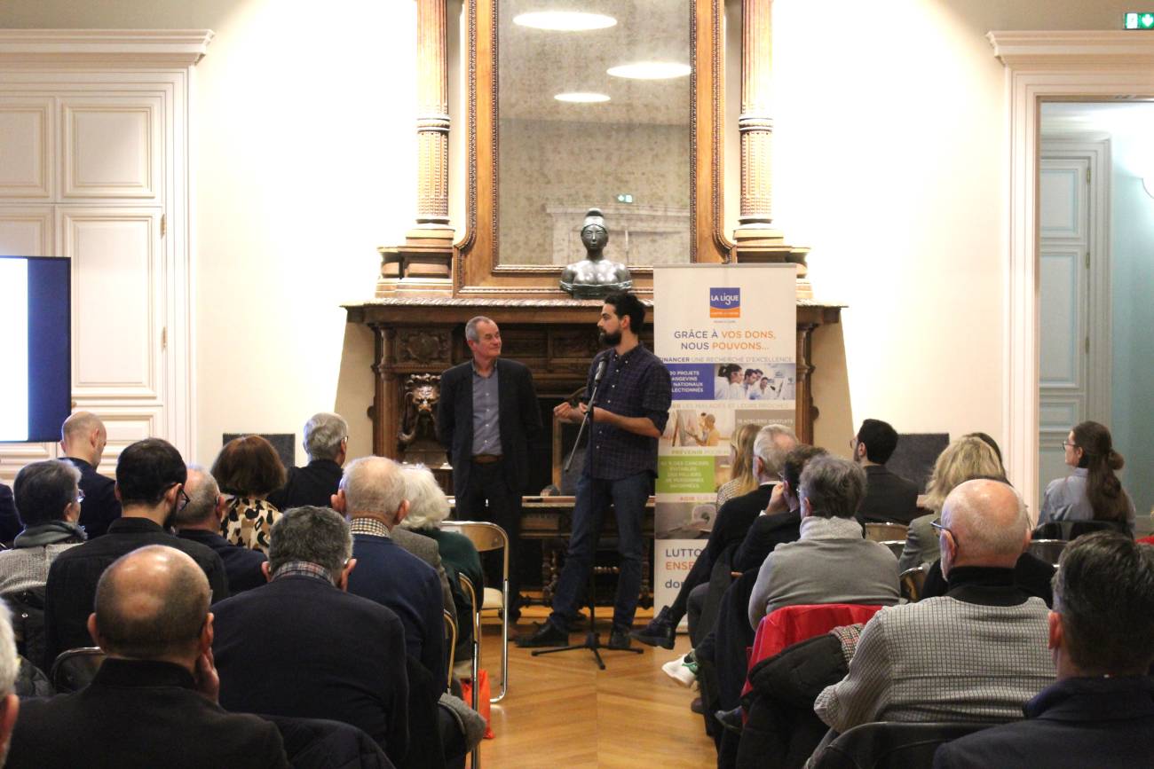 Pr. Jean-Pierre Benoît et Damien Luque Paz
