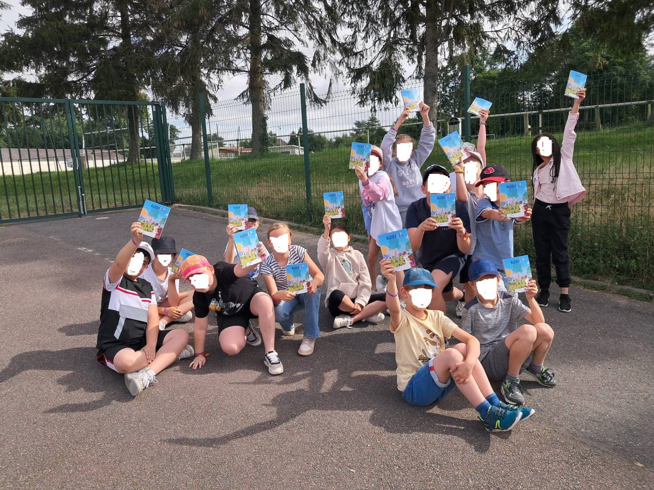 Elève, cours d'école