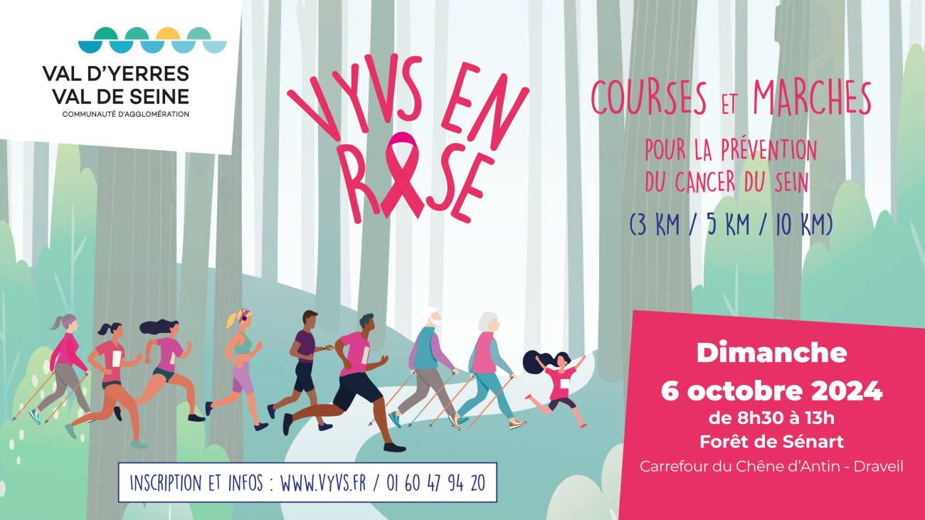 draveil en rose octobre rose 2024