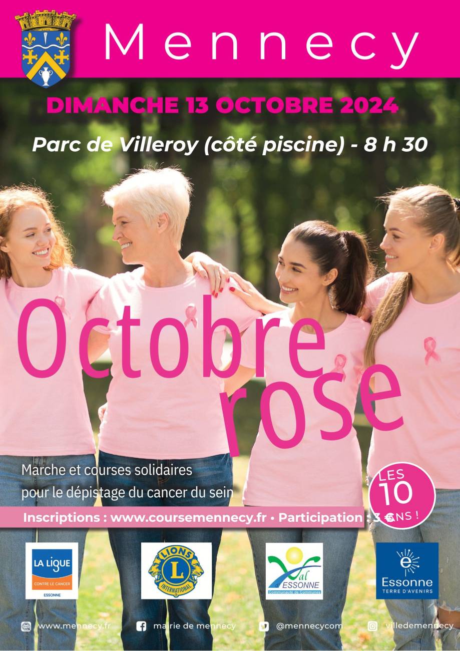 Mennecy octobre rose 2024