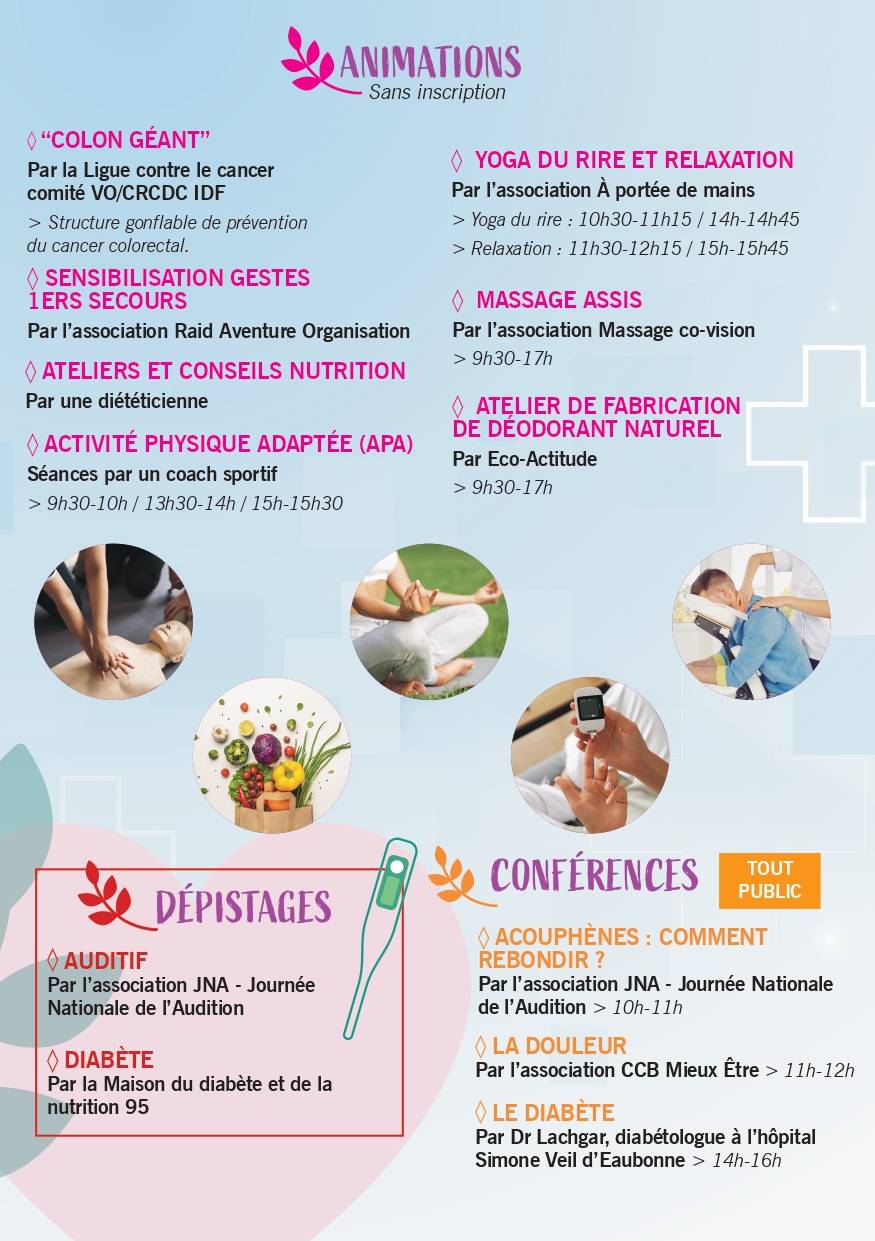 Affiche Forum Santé Ermont nov 2024 3