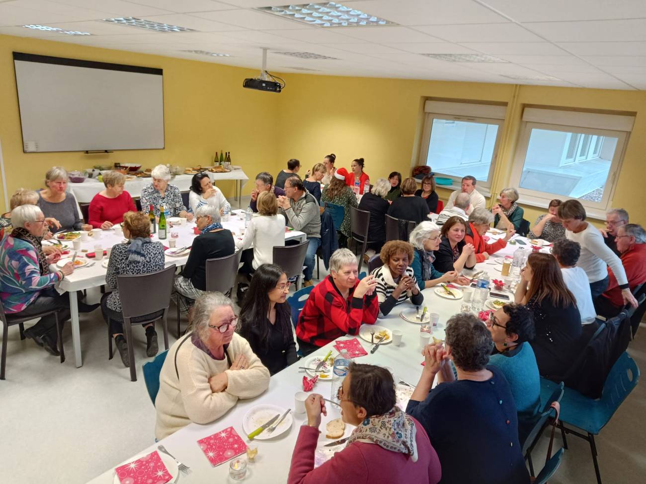 Repas de Noël au Comité 54