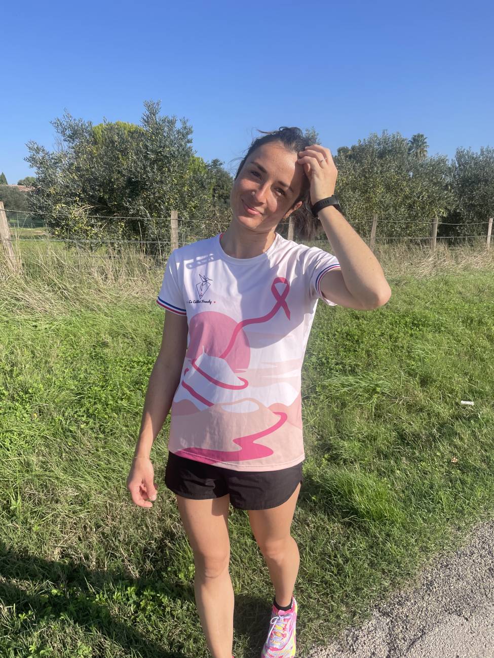 T-shirt crée à l'occasion d'Octobre Rose