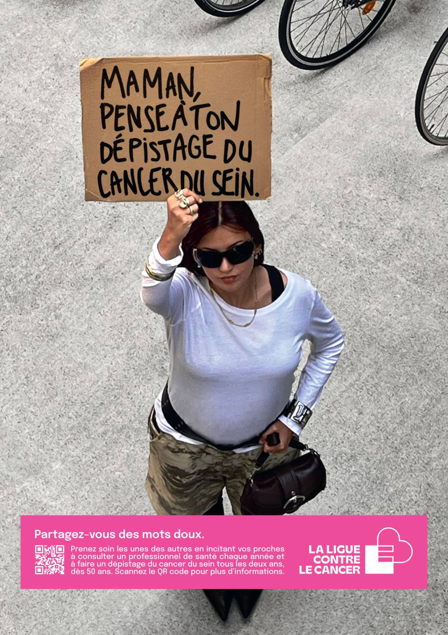 affiche octobre rose 2025