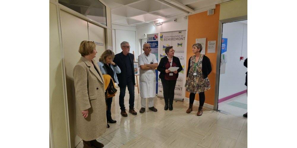 inauguration salon des familles CH Remiremont