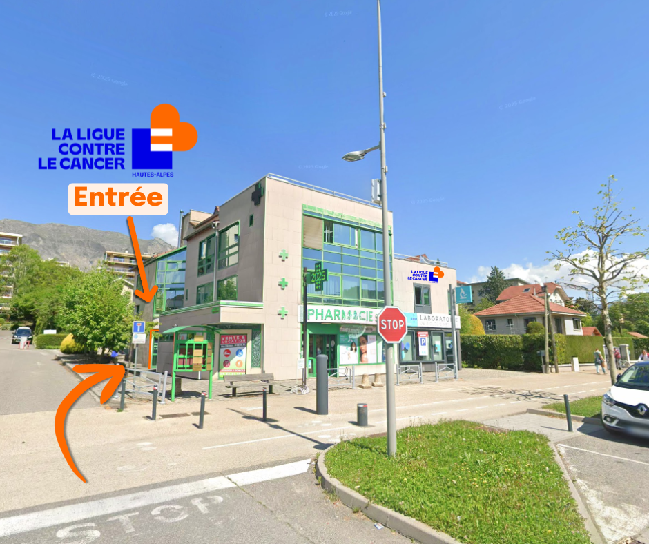 street view entrée nouveaux locaux Ligue 05