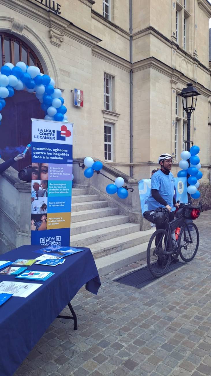 Kévin Damerval arrive à l'Isle-Adam