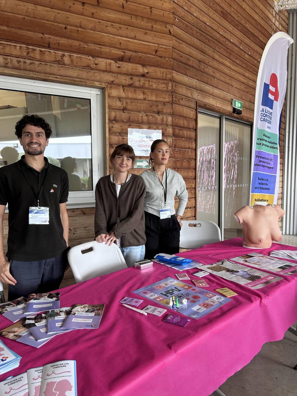 Action sur la prévention des cancers à l'IFME Nimes