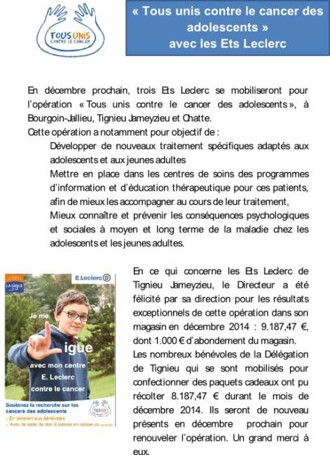 Opération Adolescents Cancer 