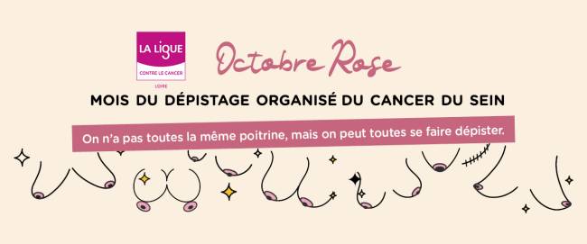 octobre rose 2023 dans la Loire