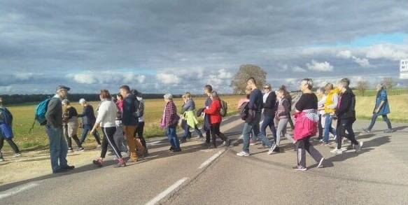 Marche "rose" à Royaumeix