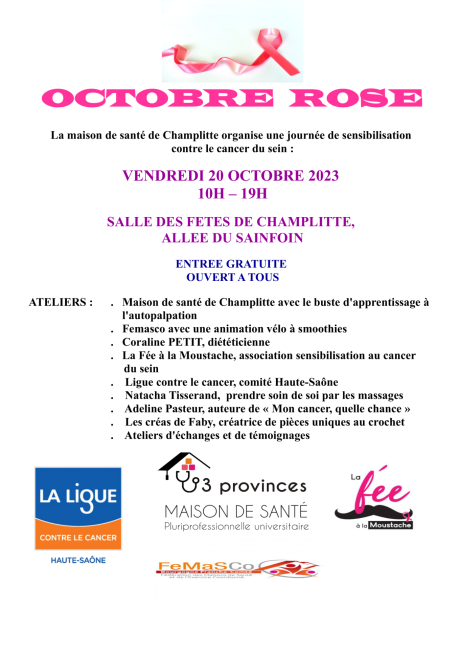 Champlitte octobre rose