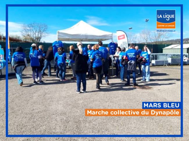 Marche Collective Mars Bleu du DYNAPÔLE-Entreprises