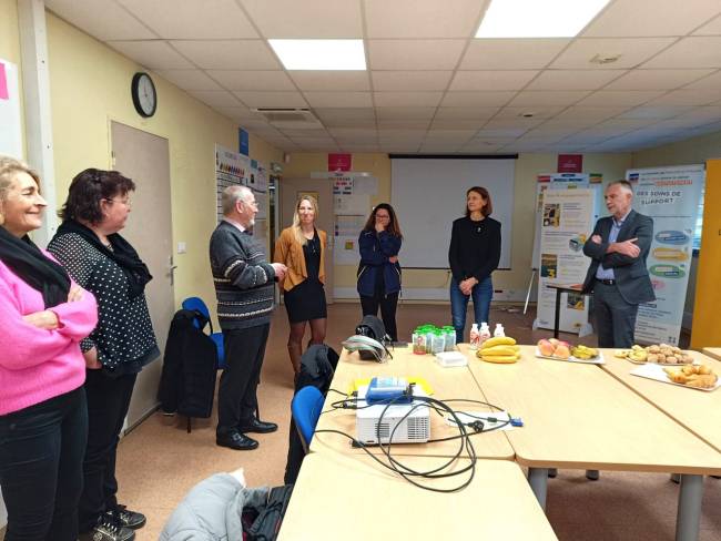 Sensibilisation à la plateforme de La Poste de Heillecourt