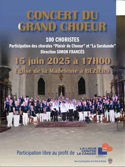 concert du Grand Choeur