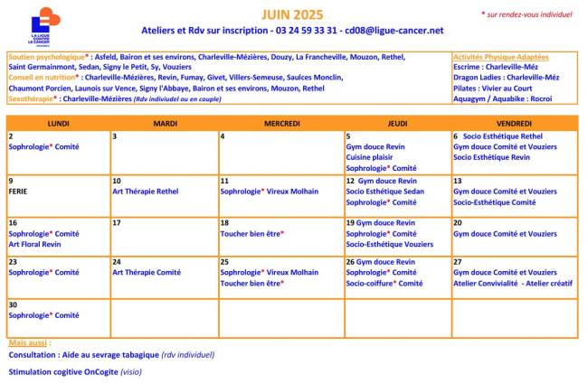 Ateliers Juin