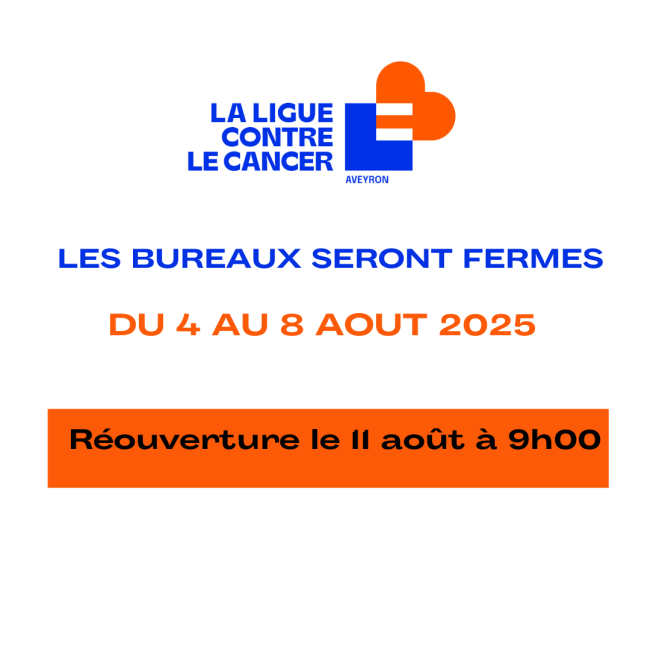 fermeture été 2025