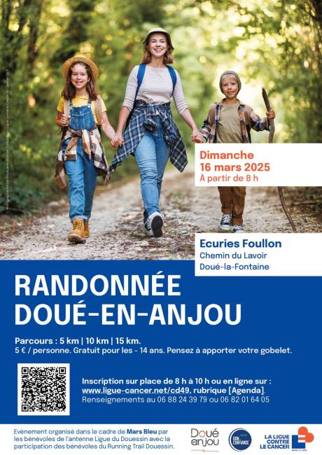 rando Mars Bleu - Doué