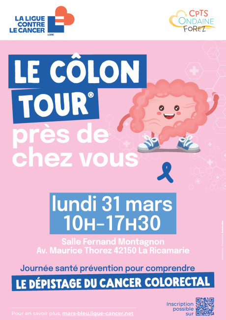 colon tour La Ricamarie 31/03/25