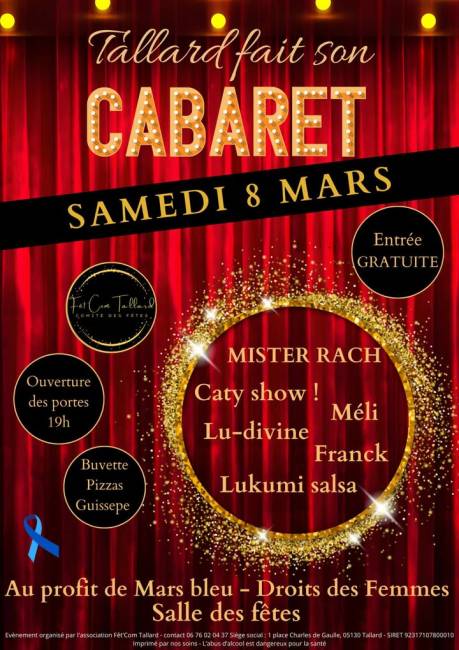 Affiche Tallard fait son cabaret