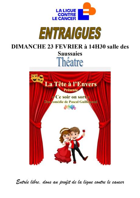 Affiche Théâtre Entraigues 