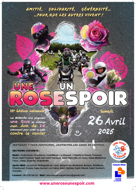 une rose un espoir 2025