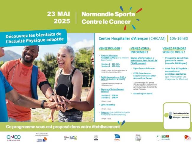 sporte contre le cancer 2025- CHICAM