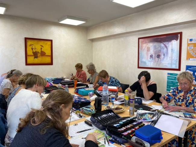 groupe coloriage