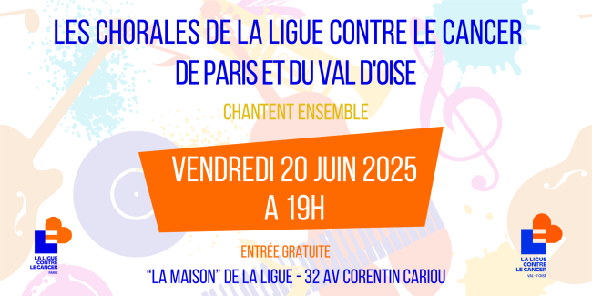 Affiche du concert du 20 juin 2025