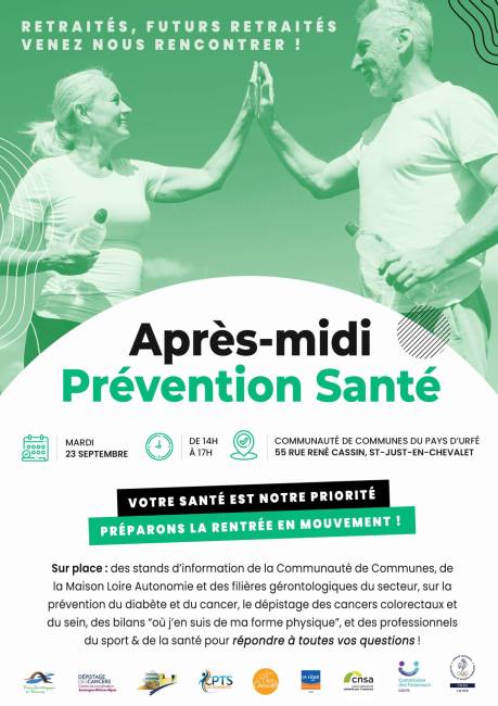 après-midi prévention santé CDOSL St Just en Chevalet 23/09