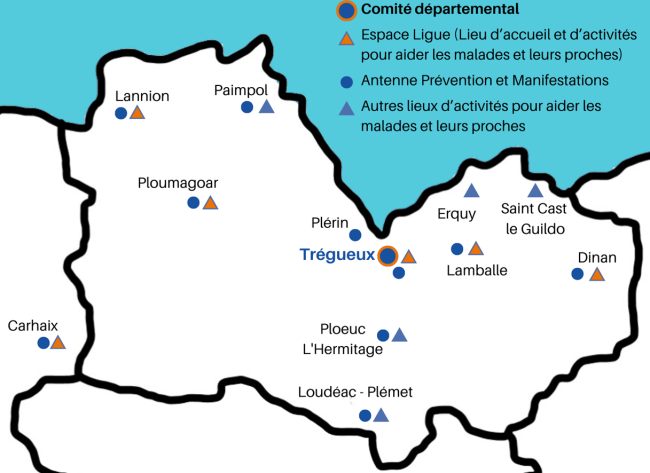 Carte département