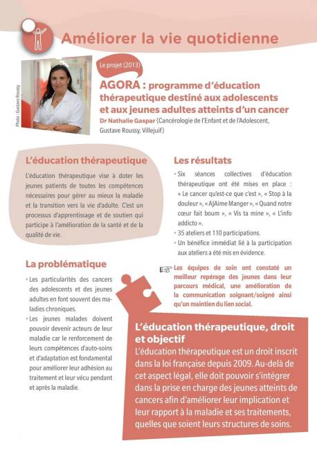 Flash sur les travaux de l'Equipe du Dr Nathalie GASPAR sur les cancers pédiatriques, menés avec le soutien de la Ligue contre le cancer.
