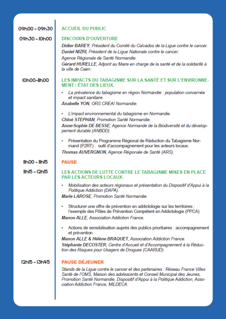 programme colloque Caen