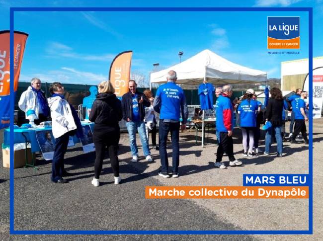 Marche Collective Mars Bleu du DYNAPÔLE-Entreprises