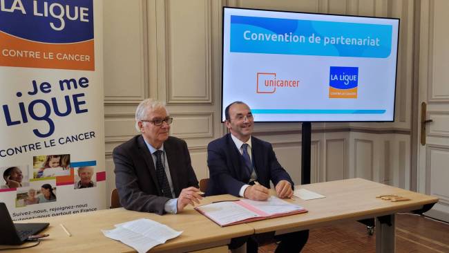 signature Ligue contre le cancer et Unicancer